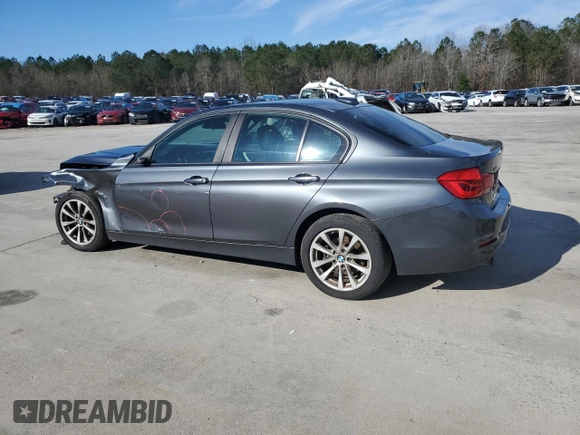 2016 BMW 3 Series 320i xDrive with VIN WBA8E5G51GNT94296, listed as a Copart auction lot 44394315 with 111,084 mi miles and Salvage Title. Bid and sale history available at carsss.com. Image 2.