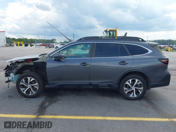 2021 Subaru Outback Limited with VIN 4S4BTANC7M3186175, listed as a IAAI auction lot 42514619 with 45,463 mi miles and . Bid and sale history available at DreamBid. Image 15.