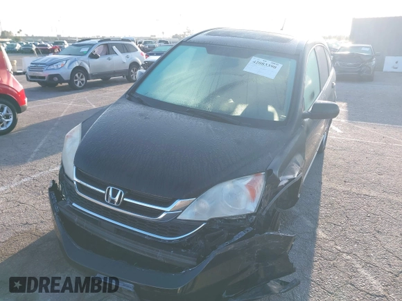 2010 Honda CR-V EX with VIN 5J6RE3H5XAL011737, listed as a IAAI auction lot 42083390 with 129,398 mi miles and . Bid and sale history available at carsss.com. Image 18.