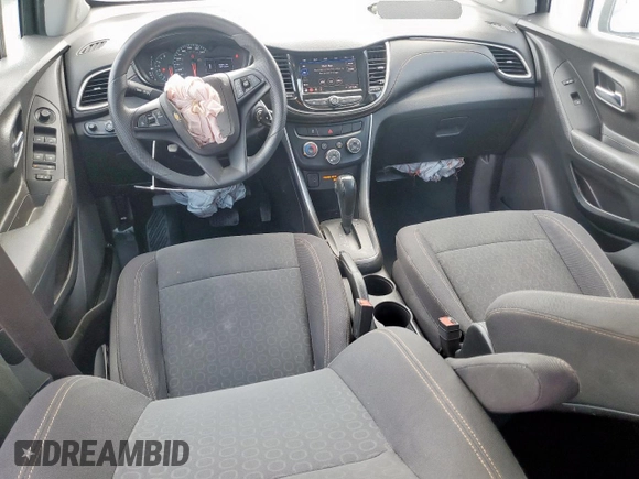 2020 Chevrolet Trax LS with VIN 3GNCJKSB0LL117242, listed as a Copart auction lot 59346525 with 106,347 mi miles and Salvage title. Bid and sale history available at DreamBid. Image 8.