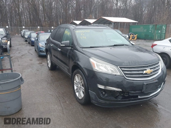 2015 Chevrolet Traverse LT with VIN 1GNKVGKD8FJ173844, listed as a IAAI auction lot 41485901 with 117,300 mi miles and . Bid and sale history available at DreamBid. Image 1.