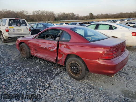 1994 Ford Mustang with VIN 1FALP4049RF150529, listed as a Copart auction lot 48106225 with 95,308 mi miles and Salvage Title. Bid and sale history available at carsss.com. Image 2.
