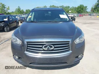 2014 Infiniti QX60 with VIN 5N1AL0MM6EC506295, listed as a IAAI auction lot 42549315 with 157,766 mi miles and . Bid and sale history available at DreamBid. Image 12.