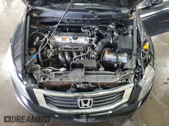 2010 Honda Accord EX with VIN 1HGCP2F75AA072186, listed as a Copart auction lot 59707095 with 165,835 mi miles and Salvage title. Bid and sale history available at DreamBid. Image 11.