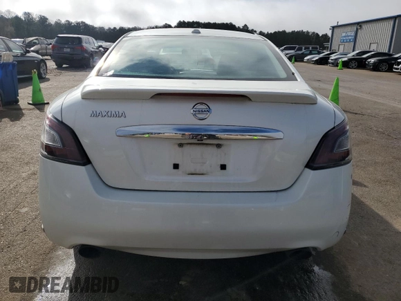 2014 Nissan Maxima SV with VIN 1N4AA5AP7EC440092, listed as a Copart auction lot 46334565 with 167,669 mi miles and Salvage Title. Bid and sale history available at DreamBid. Image 6.