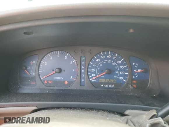 2002 Toyota Sienna LE with VIN 4T3ZF13C32U461354, listed as a Copart auction lot 51714785 with 342,576 mi miles and Salvage Title. Bid and sale history available at carsss.com. Image 9.
