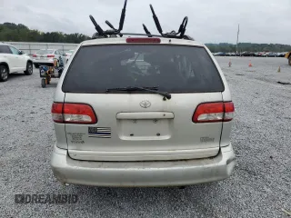 2003 Toyota Sienna LE with VIN 4T3ZF13C83U517614, listed as a Copart auction lot 72593664 with 0 mi miles and Salvage Title. Bid and sale history available at carsss.com. Image 6.
