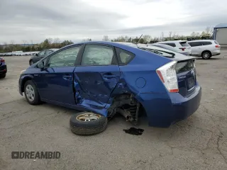 2011 Toyota Prius I with VIN JTDKN3DU2B1441652, listed as a Copart auction lot 53439055 with 179,522 mi miles and Salvage Title. Bid and sale history available at DreamBid. Image 2.