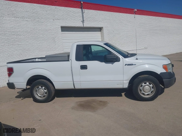 2014 Ford F-150 XL with VIN 1FTMF1CM6EKD83555, listed as a IAAI auction lot 41540710 with 122,107 mi miles. Bid and sale history available at carsss.com. Image 13.