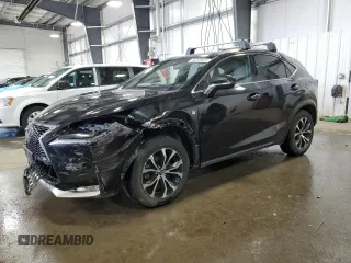 2015 Lexus NX 200t with VIN JTJBARBZ2F2027524, listed as a Copart auction lot 50385825 with 123,195 mi miles and Salvage Title. Bid and sale history available at DreamBid. Image 1.