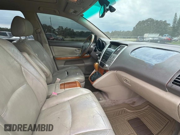 2005 Lexus RX with VIN 2T2GA31U05C036732, listed as a Copart auction lot 76808454 with 216,777 mi miles and Clean Title. Bid and sale history available at carsss.com. Image 5.