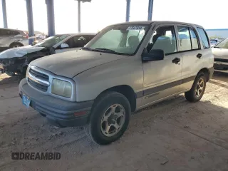 2001 Chevrolet Tracker z VIN 2CNBE13C016930197, wystawiony jako Copart lot #77547934 z przebiegiem 132 103 mil mil oraz Czysty tytuł • Clean title. Historia ofert i sprzedaży dostępna na DreamBid. Obrazek 1.