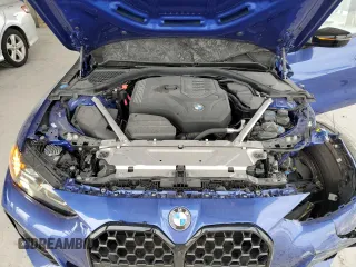 2023 BMW 4 Series 430i z VIN WBA63AV08PFP34616, wystawiony jako Copart lot #83859114 z przebiegiem 12 991 mil mil oraz Szkoda całkowita • Salvage title. Historia ofert i sprzedaży dostępna na DreamBid. Obrazek 11.