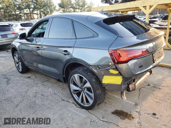 2023 Audi SQ5 Sportback Premium Plus с VIN WA124AFY0P2023254, выставлен на аукционе Copart как лот 81053033 с пробегом 6 723 миль миль и . История ставок и продаж доступна на DreamBid. Изображение 2.