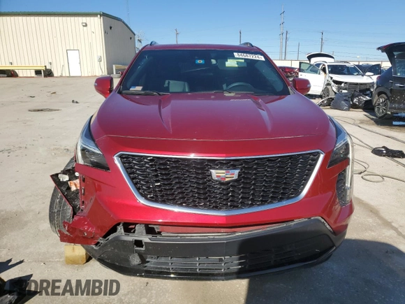 2021 Cadillac XT4 FWD Sport with VIN 1GYFZER44MF015178, listed as a Copart auction lot 84687224 with 46,190 mi miles and Salvage Title. Bid and sale history available at DreamBid. Image 5.