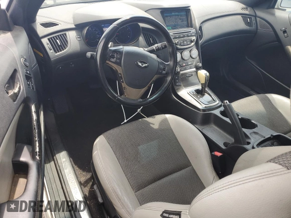 2013 Hyundai Genesis Coupe Premium with VIN KMHHT6KD5DU097848, listed as a Copart auction lot 62369675 with 166,823 mi miles and Clean title. Bid and sale history available at DreamBid. Image 8.