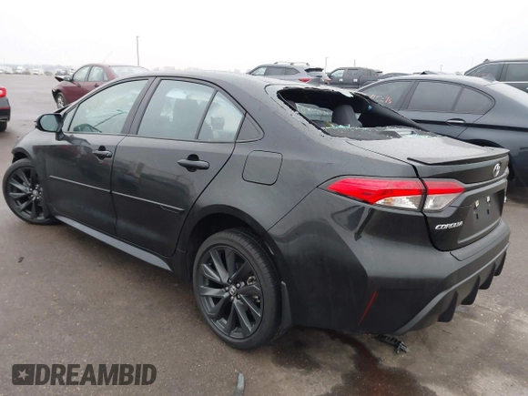 2023 Toyota Corolla SE with VIN 5YFS4MCE5PP165747, listed as a IAAI auction lot 41723816 with 30,083 mi miles and . Bid and sale history available at DreamBid. Image 3.