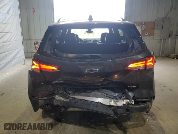 2023 Chevrolet Equinox RS with VIN 3GNAXWEG2PS109062, listed as a Copart auction lot 52000405 with 20,879 mi miles and Salvage title. Bid and sale history available at DreamBid. Image 6.