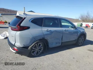 2020 Honda CR-V EX with VIN 2HKRW2H50LH658216, listed as a Copart auction lot 49878945 with 76,061 mi miles and Salvage Title. Bid and sale history available at carsss.com. Image 3.
