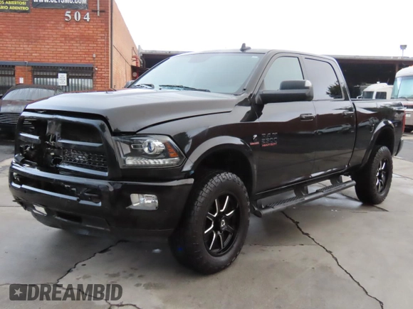 2017 Ram 2500 Laramie with VIN 3C6UR5FL9HG540564, listed as a Copart auction lot 87456764 with 140,470 mi miles and Salvage Title. Bid and sale history available at carsss.com. Image 2.