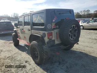 2017 Jeep Wrangler Unlimited Rubicon Recon with VIN 1C4BJWFG9HL586169, listed as a Copart auction lot 80454624 with 174,987 mi miles and Salvage title. Bid and sale history available at DreamBid. Image 2.