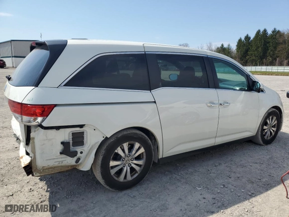 2016 Honda Odyssey EX with VIN 5FNRL5H47GB081819, listed as a Copart auction lot 54426085 with 102,596 mi miles and Salvage Title. Bid and sale history available at carsss.com. Image 3.