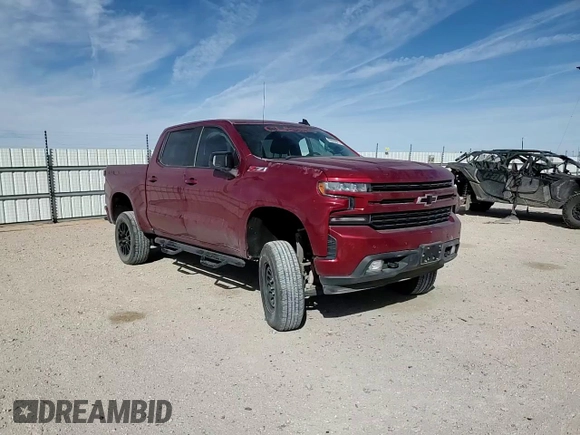 2019 Chevrolet Silverado 1500 RST with VIN 1GCUYEED4KZ169942, listed as a Copart auction lot 49069645 with 36,650 mi miles and Salvage Title. Bid and sale history available at DreamBid. Image 10.