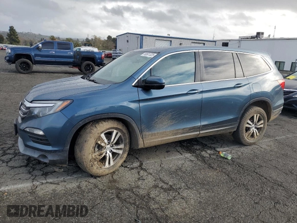2016 Honda Pilot EX with VIN 5FNYF5H32GB023112, listed as a Copart auction lot 49501325 with 113,511 mi miles and Salvage Title. Bid and sale history available at carsss.com. Image 1.