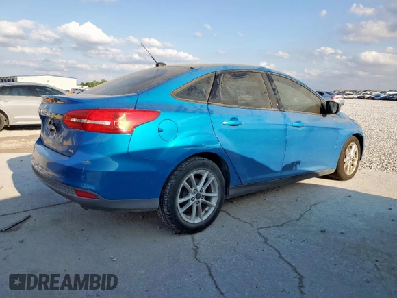 2017 Ford Focus SE with VIN 1FADP3F23HL204492, listed as a Copart auction lot 53754745 with 124,350 mi miles and Clean Title. Bid and sale history available at carsss.com. Image 3.