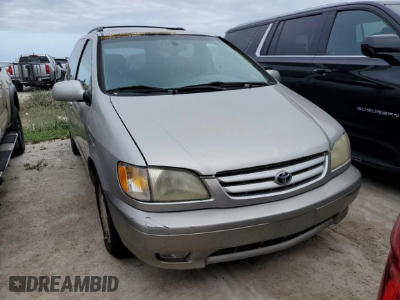 2001 Toyota Sienna LE with VIN 4T3ZF13C11U399208, listed as a Copart auction lot 76162644 with 0 mi miles and Salvage Title. Bid and sale history available at carsss.com. Image 5.