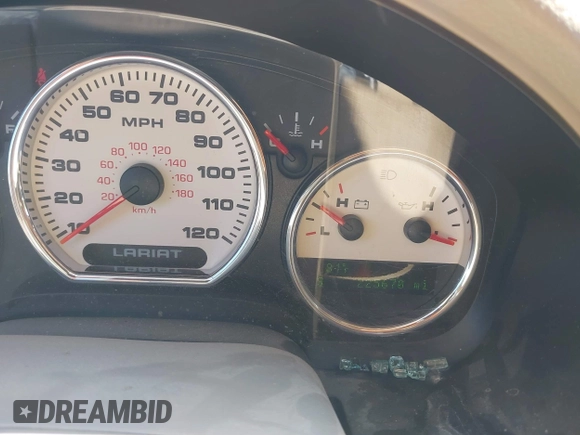 2006 Ford F-150 XLT with VIN 1FTPW14526FA61803, listed as a IAAI auction lot 42062722 with 225,670 mi miles and . Bid and sale history available at carsss.com. Image 7.