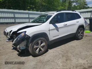 2022 Jeep Cherokee Limited with VIN 1C4PJMDN2ND527286, listed as a Copart auction lot 58162745 with 10,424 mi miles and Salvage title. Bid and sale history available at DreamBid. Image 1.