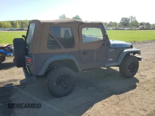 1997 Jeep Wrangler Sport with VIN 1J4FY19S0VP449796, listed as a Copart auction lot 74392904 with 139,322 mi miles and Clean Title. Bid and sale history available at carsss.com. Image 3.