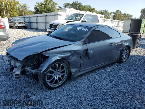 2006 Infiniti G35 Coupe with VIN JNKCV54E26M713869, listed as a Copart auction lot 75308004 with 91,589 mi miles and Salvage Title. Bid and sale history available at carsss.com. Image 1.