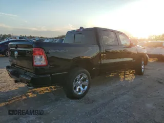 2022 Ram 1500 Lone Star with VIN 1C6RREFM0NN389664, listed as a Copart auction lot 86564484 with 26,314 mi miles and Salvage title. Bid and sale history available at DreamBid. Image 3.