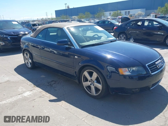2006 Audi A4 1.8T z VIN WAUBC48H86K006530, wystawiony jako IAAI lot #41870647 z przebiegiem 175 488 mil mil oraz . Historia ofert i sprzedaży dostępna na DreamBid. Obrazek 1.