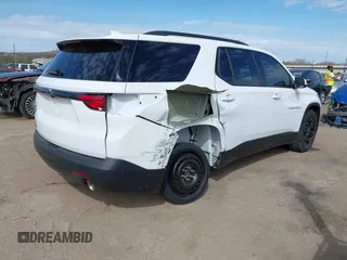 2023 Chevrolet Traverse LS with VIN 1GNERFKW0PJ311620, listed as a IAAI auction lot 41858376 with 27,536 mi miles and . Bid and sale history available at DreamBid. Image 4.