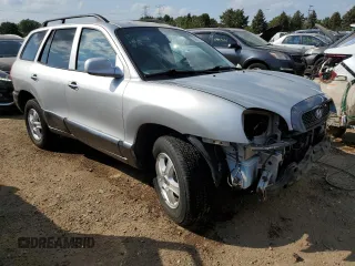 2003 Hyundai Santa Fe GLS with VIN KM8SC73D13U392972, listed as a Copart auction lot 68801744 with 153,941 mi miles and Salvage Title. Bid and sale history available at carsss.com. Image 4.