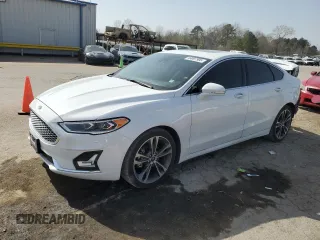 2020 Ford Fusion Titanium with VIN 3FA6P0K96LR199681, listed as a Copart auction lot 49007905 with 80,276 mi miles and Salvage title. Bid and sale history available at DreamBid. Image 1.
