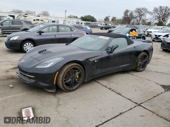 2019 Chevrolet Corvette 3LT with VIN 1G1YF3D70K5102004, listed as a Copart auction lot 84139064 with 51,769 mi miles and Salvage Title. Bid and sale history available at carsss.com. Image 1.