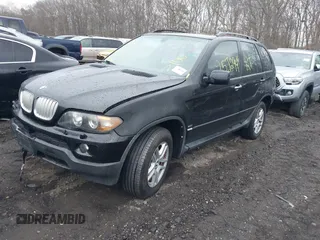 2004 BMW X5 3.0i with VIN 5UXFA13564LU31014, listed as a IAAI auction lot 41848344 with 999,999 mi miles. Bid and sale history available at carsss.com. Image 2.