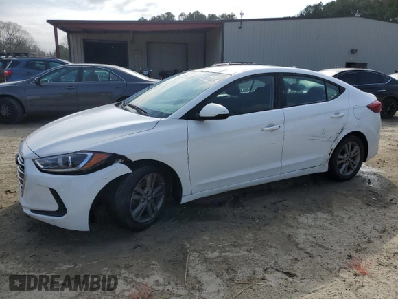 2018 Hyundai Elantra SEL with VIN 5NPD84LF4JH313686, listed as a Copart auction lot 49283555 with 161,380 mi miles and Salvage Title. Bid and sale history available at DreamBid. Image 1.