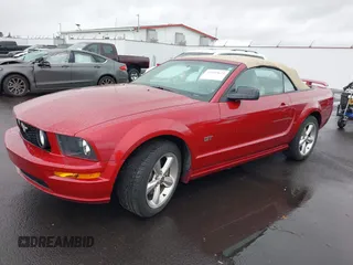 2006 Ford Mustang GT Deluxe with VIN 1ZVHT85H265254423, listed as a IAAI auction lot 41482622 with 122,049 mi miles. Bid and sale history available at carsss.com. Image 17.