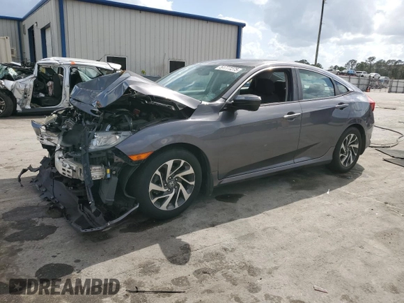 2016 Honda Civic Sedan EX with VIN 19XFC2F75GE093682, listed as a Copart auction lot 51777275 with 125,434 mi miles and Salvage Title. Bid and sale history available at carsss.com. Image 1.