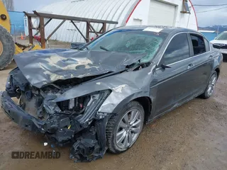2011 Honda Accord EX with VIN 1HGCP2F79BA137543, listed as a IAAI auction lot 41772032 with 111,296 mi miles and . Bid and sale history available at DreamBid. Image 2.