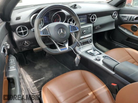 2017 Mercedes-Benz SLC 43 AMG z VIN WDDPK6GA6HF137047, wystawiony jako Copart lot #56179645 z przebiegiem 17 049 mil mil oraz Szkoda całkowita • Salvage title. Historia ofert i sprzedaży dostępna na DreamBid. Obrazek 8.