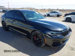 2021 BMW 5 Series 540i with VIN WBA53BJ03MWX05432, listed as a IAAI auction lot 41664361 with Not Provided miles and . Bid and sale history available at carsss.com. Image 1.