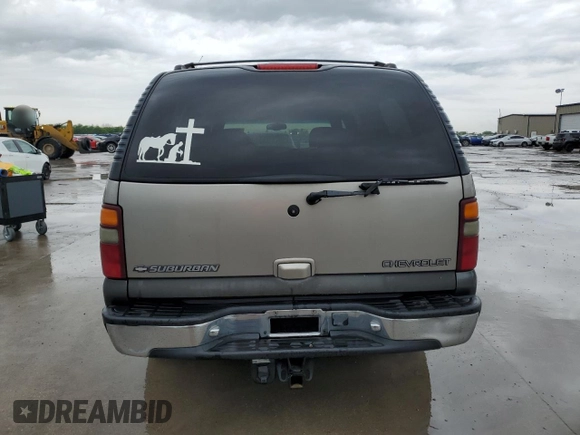 2001 Chevrolet Suburban LS with VIN 1GNEC16T01J293129, listed as a Copart auction lot 50886925 with 337,055 mi miles and Salvage Title. Bid and sale history available at carsss.com. Image 6.