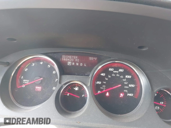 2007 GMC Acadia SLT with VIN 1GKEV23707J129974, listed as a IAAI auction lot 42090544 with 168,420 mi miles. Bid and sale history available at carsss.com. Image 7.