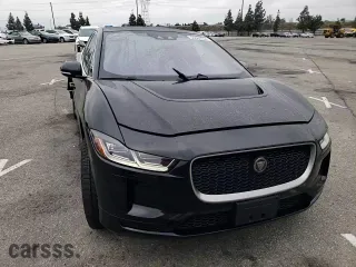 2020 Jaguar I-PACE SE with VIN SADHC2S12L1F79008, listed as a Copart auction lot 55569504 with 46,948 mi miles and Salvage Title. Bid and sale history available at carsss.com. Image 10.